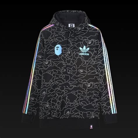 adidas x bape tech joodie fake|bape tech hoodie.